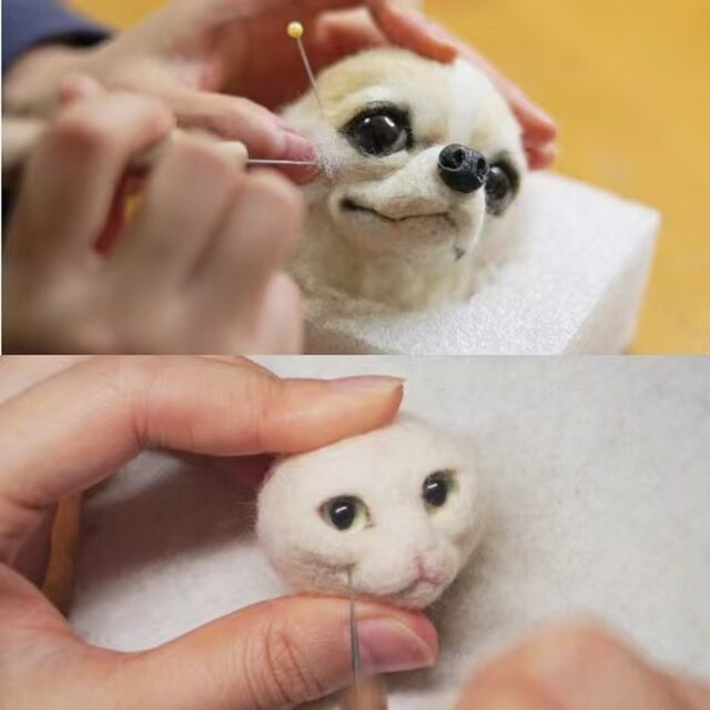 猫 ペットロスの癒しに｜オーダーメイド 羊毛フェルトドール | iichi