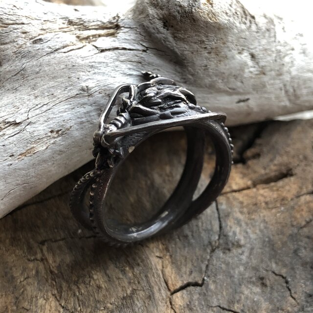 ドラゴンリング(幅広)