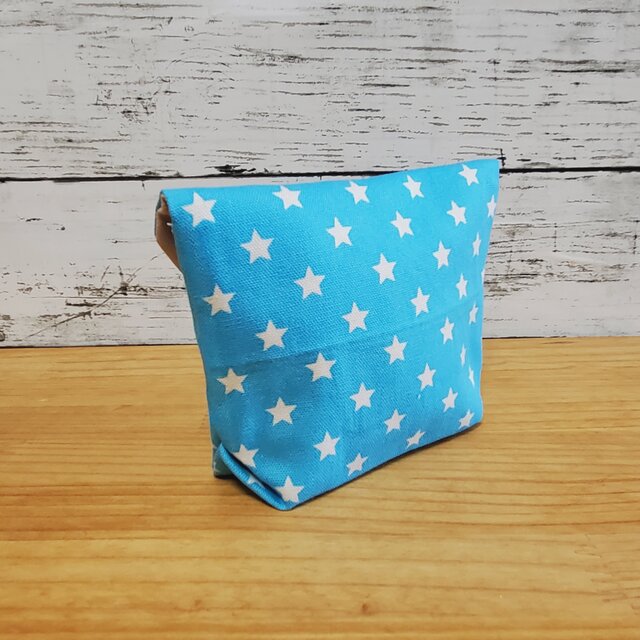 星柄の小さなポーチ | iichi 日々の暮らしを心地よくする