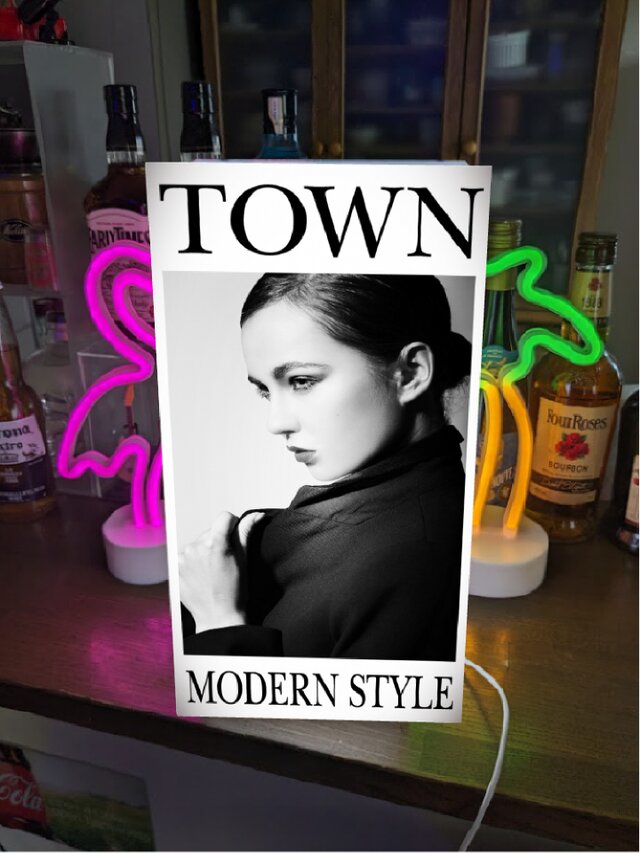 オーダー無料 壁掛け】ファッション モデル モード 洋服 オシャレ 店舗