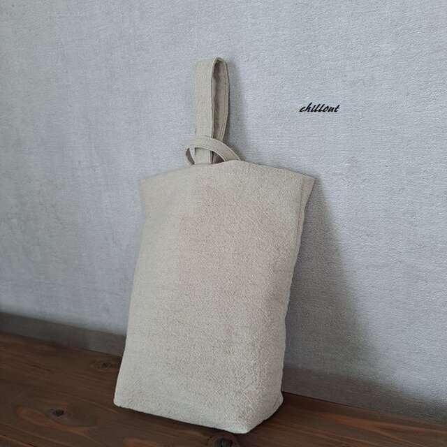【リネン】入園バッグ５点セット：ナチュラルリネン【0653】 リネン】入園バッグ5点セット：ナチュラルリネン【0653