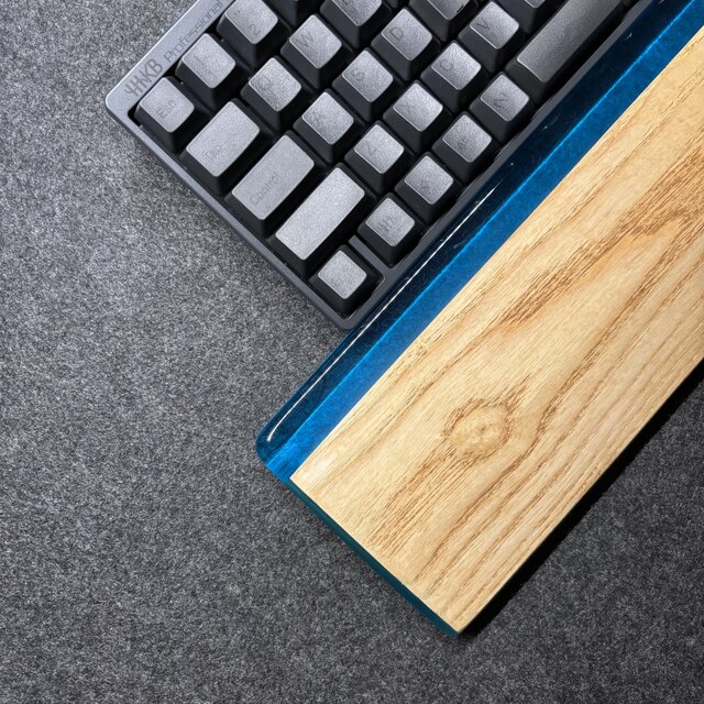 HHKB 60％キーボード アームレスト パームレスト リストレスト 木製 HHKB 60％キーボード アームレスト パームレスト リストレスト