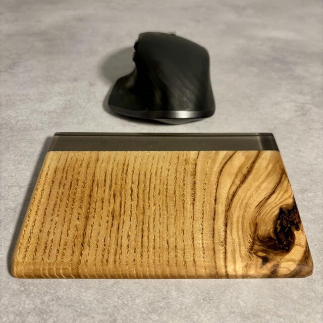 アームレスト パームレスト リストレスト パッド マウス 木製 無垢