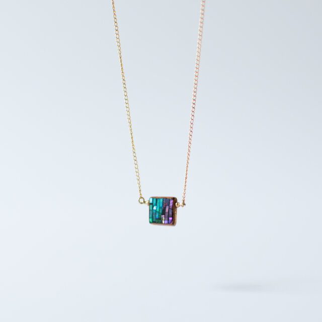 螺鈿プチネックレス