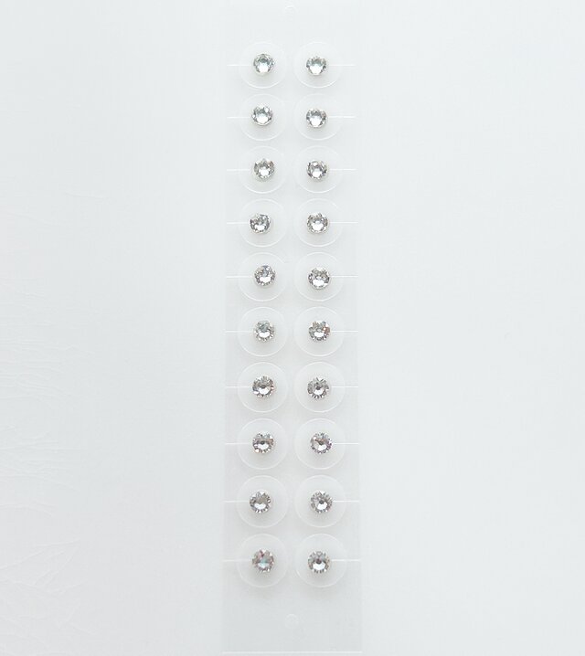 【スワロフスキー正規品】耳つぼジュエリー20粒(クリスタル)