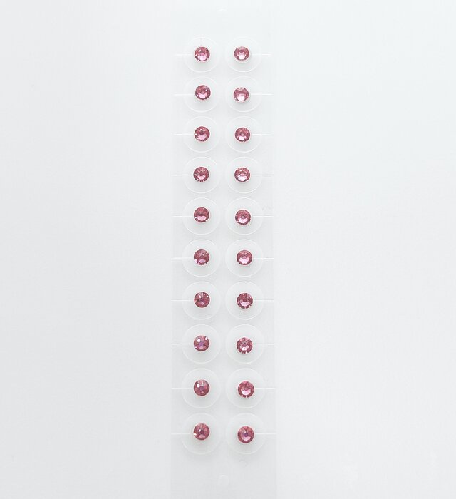 【スワロフスキー正規品】耳つぼジュエリー20粒(ローズ)