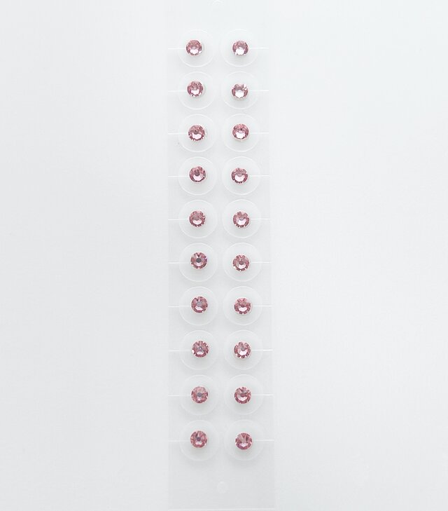 【スワロフスキー正規品】耳つぼジュエリー20粒(ライトローズ)
