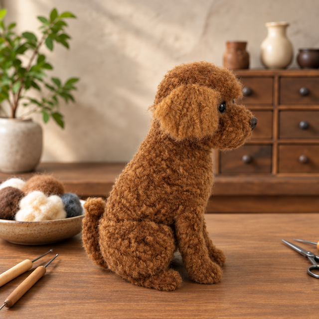 ヨークシャーテリア 羊毛フェルト｜写真から作る 愛犬ドール | iichi
