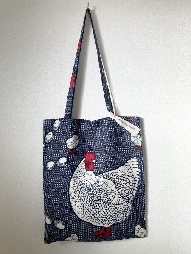 Tote bag　L　-chicken-