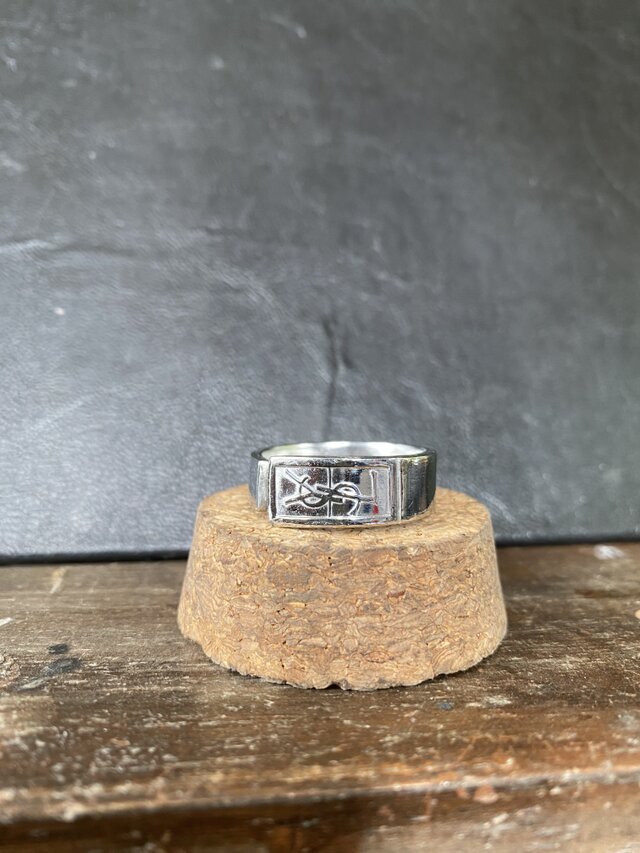 ハンドメイドリングno.3 シルバーアクセサリー　スプーンリング　手作り指輪