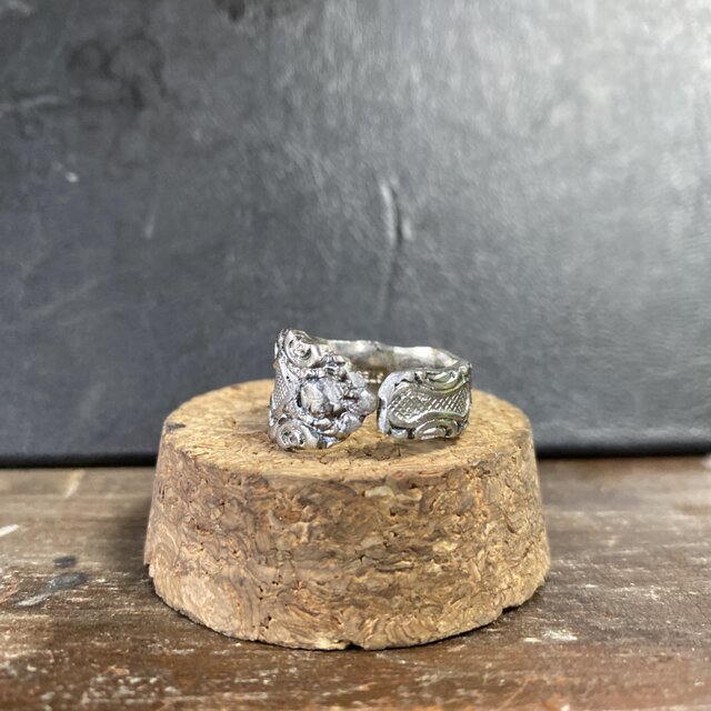 まとめ売り ハンドメイド スプーンリング 6個セット まとめ売り ハンドメイド スプーンリング 6個セット