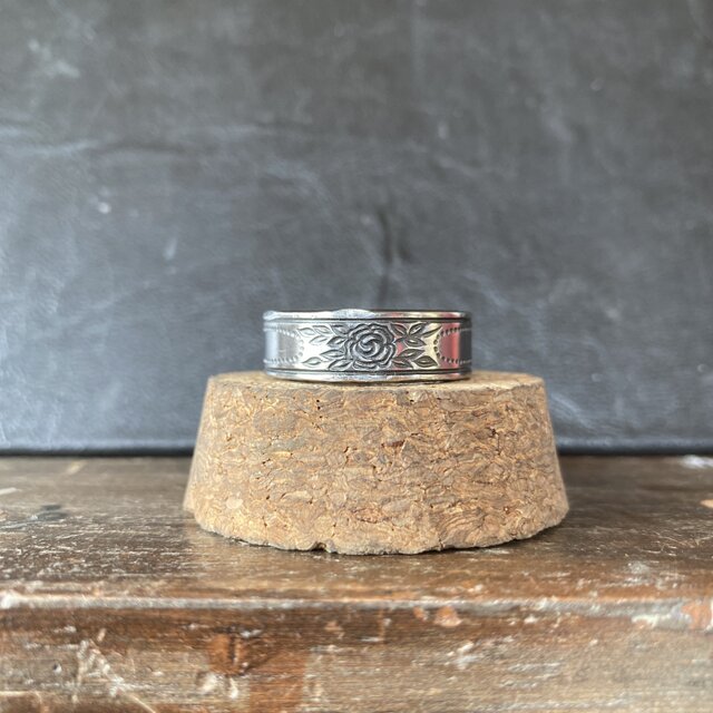 ハンドメイドリングno.18 シルバーアクセサリー　スプーンリング　手作り指輪