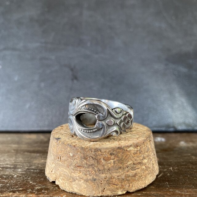 スプーンリング シルバー 指輪 古着 ヴィンテージ スプーン リング シルバー | end vintage official site