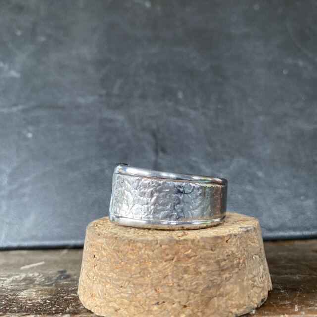 ハンドメイドリングno.52 シルバーアクセサリー スプーンリング 手作り