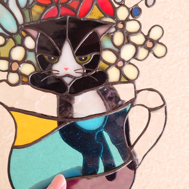 水差しに入ったぶ〜らぶ〜ら猫さん【B】 | iichi 日々の暮らしを