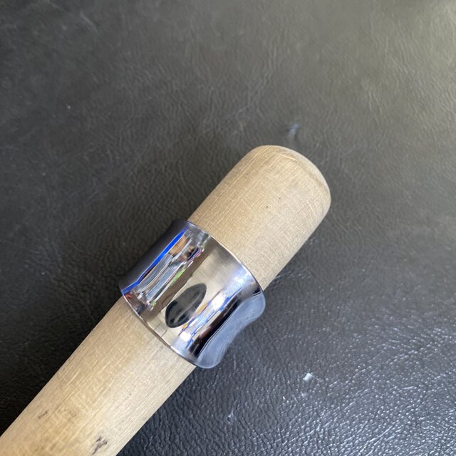 ハンドメイドリングno.87 シルバーアクセサリー　スプーンリング　手作り指輪