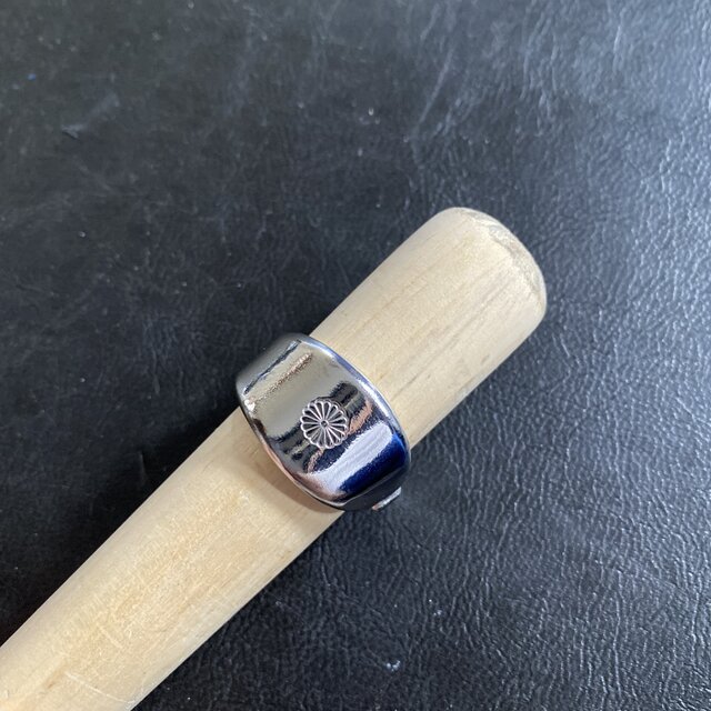 ハンドメイドリングno.90 シルバーアクセサリー　スプーンリング　手作り指輪