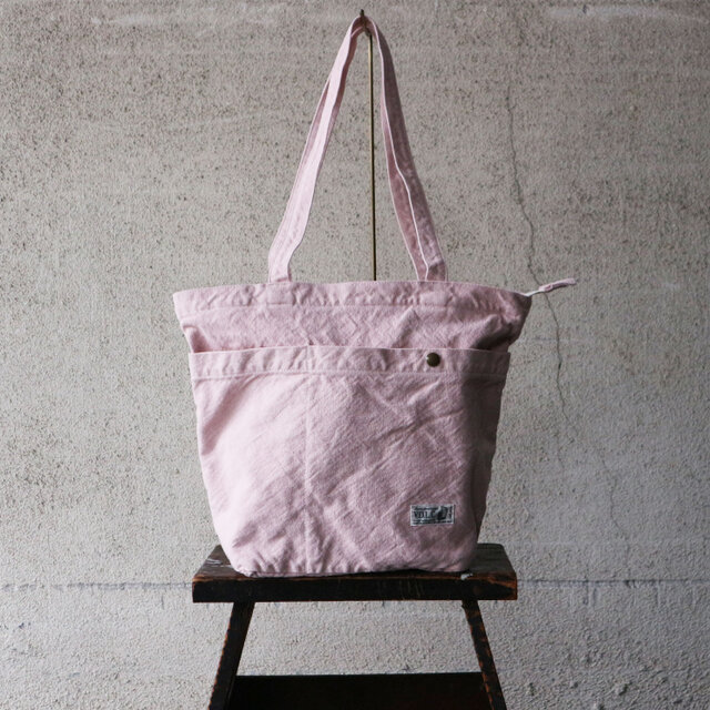 ショルダージップトート【2025春夏限定カラー・フラミンゴ】(VC-49)
