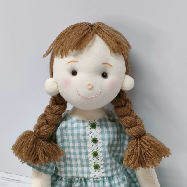 着せ替え人形　A　＜春まつ雪うさぎ＞