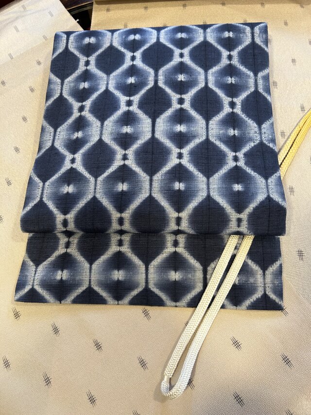 唯屋オリジナル　縫い絞りなごや帯