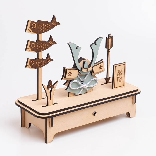 五月人形 兜飾り 鯉のぼり こどもの日 端午の節句 名札付き | iichi