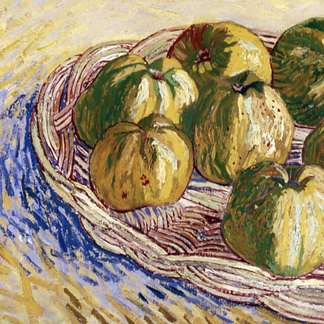 『バスタブの中の地球と林檎の静物』 A4 アート　ポスター　一点物　インテリア バスタブの中の地球と林檎の静物』 A4 アート ポスター 一点物