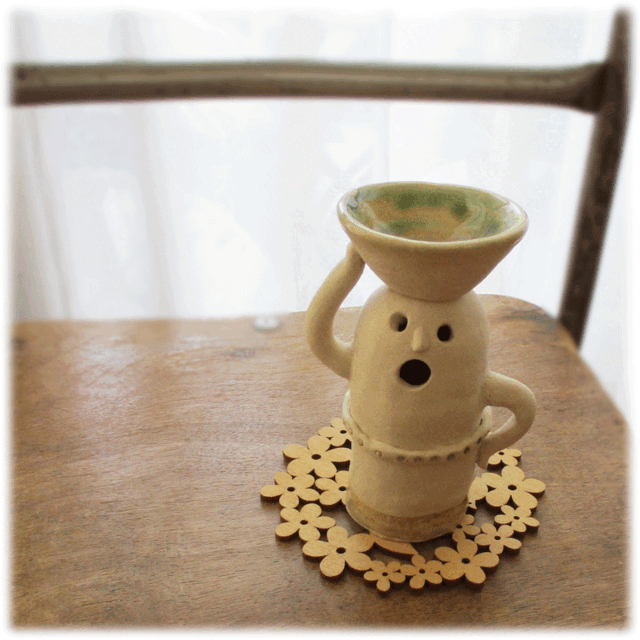 ハニワちゃん】with Cup | iichi 日々の暮らしを心地よくする
