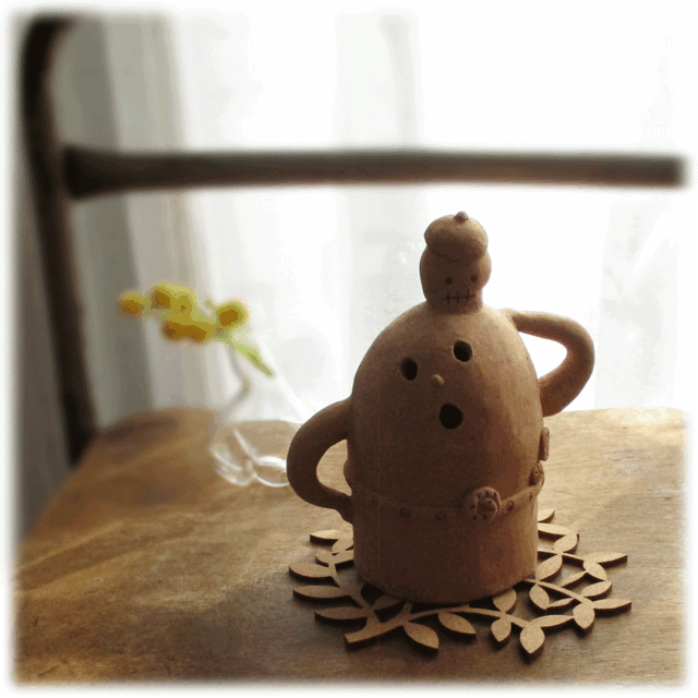 【ハニワちゃん】不機嫌なガイコツさん