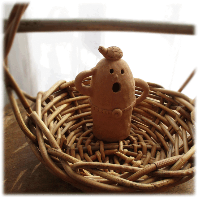 【ハニワちゃん】on the 亀