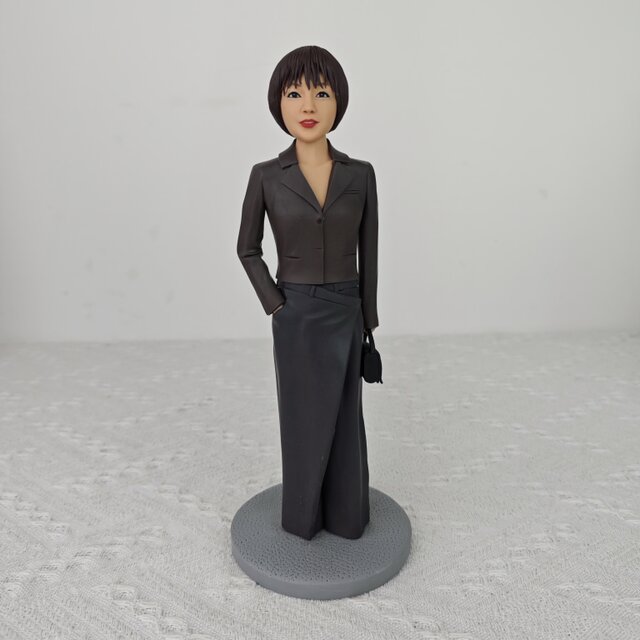 オーダーメイド 似顔絵 フィギュア カップル 両親|写真 から フィギュア|自分の人形を作る|名入れギフト 結婚祝い-