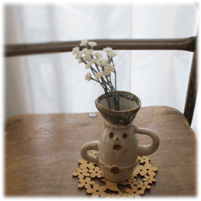 【ハニワちゃん】＊ちいさなピッチャー