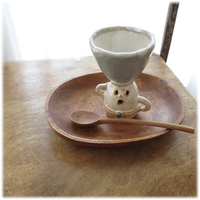 【ハニワちゃんＣｕｐ】ペールブルー