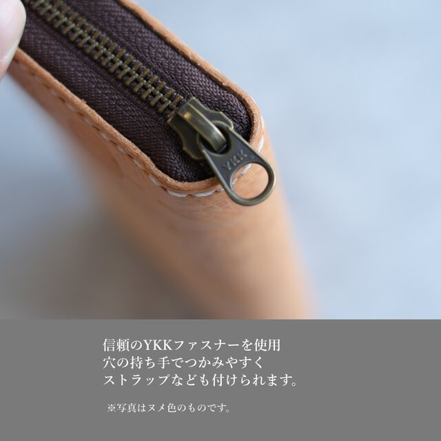 猫のお財布 ラウンドファスナー 長財布 レディース 納期1週間 | iichi