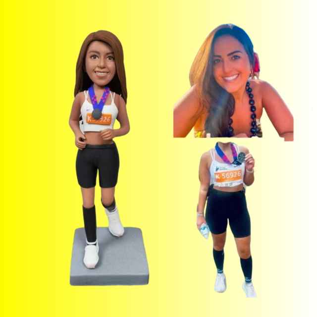 オーダーメイド 似顔絵 フィギュア 女性|写真 から フィギュア|自分の人形を作る|名入れギフト 友達 誕生日 昇進