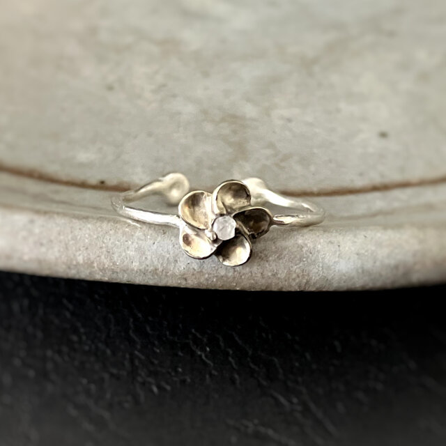 2way [plumeria] ring∞イヤーカフ