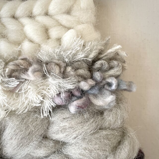 一点もの】流木 ウィービング タペストリー 『木霊の宿る樹, h