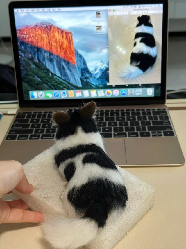 オーダーメイド ペット】オーダー ペット 人形 羊毛フェルト 犬