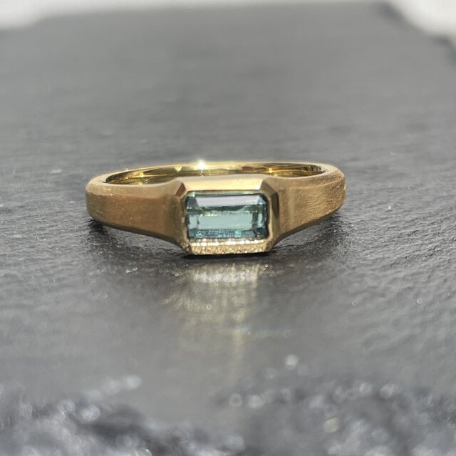 エメラルド トルマリン silver925 リング