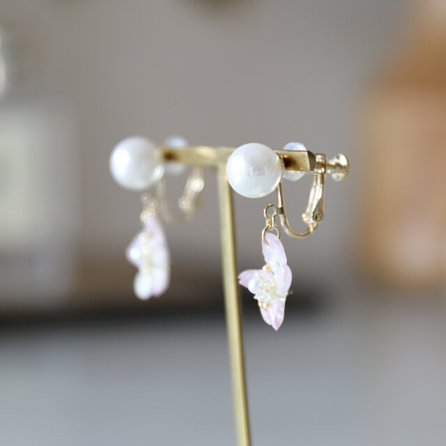 ハンドメイドピアス1262