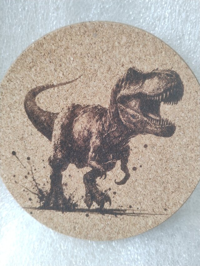 コースター　ティラノサウルス