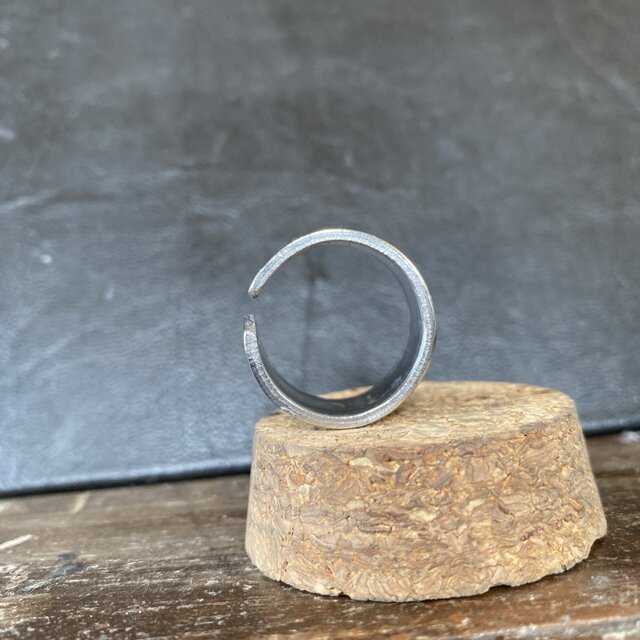 ハンドメイドリングno.145 シルバーアクセサリー スプーンリング