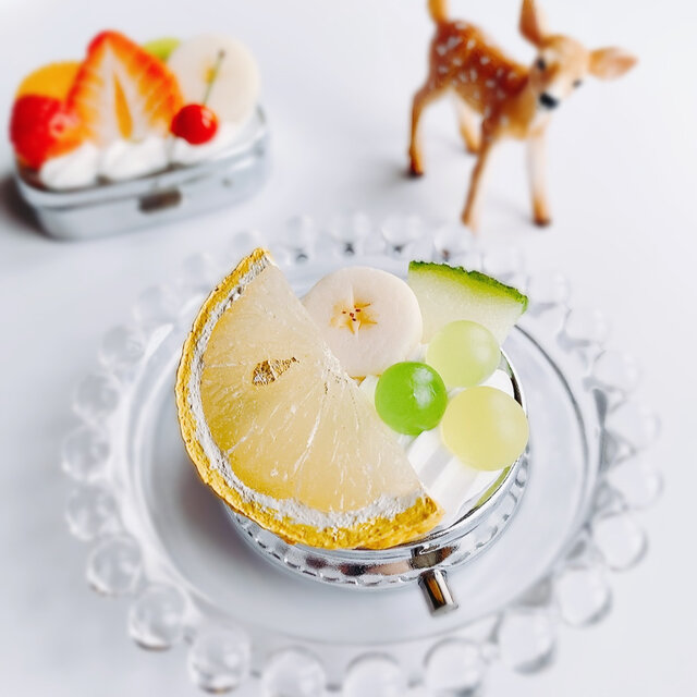 瀬戸内レモンのピルケース　スイーツデコ  フェイクスイーツ
