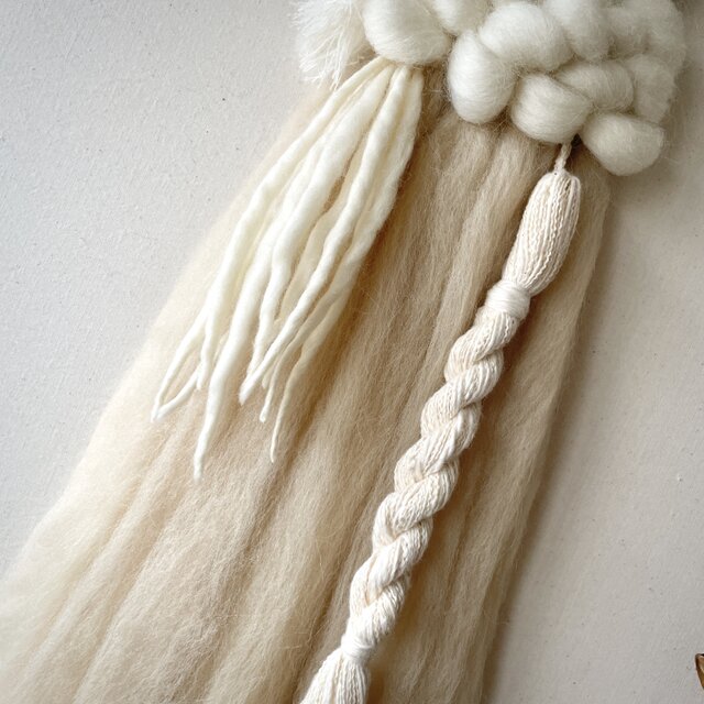 【一点もの】流木 ウィービングタペストリー 『petit,long.』 一点もの】流木 ウィービングタペストリー 『petit,long, a.』 | iichi