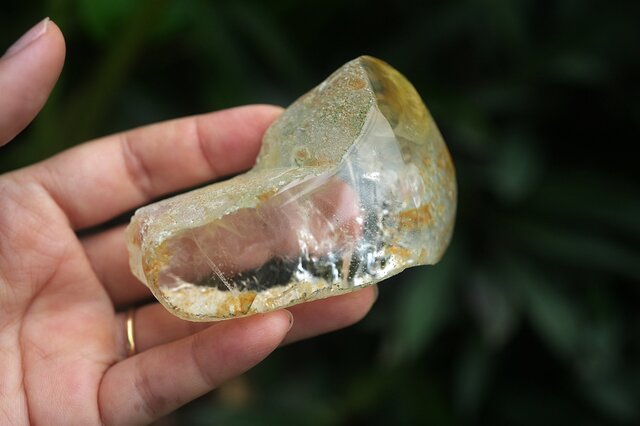 透明原石水晶☆ガーデンクォーツ原石 s1431 | iichi 日々の