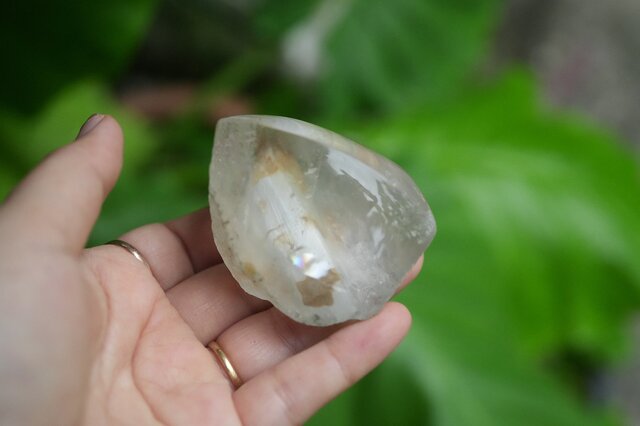 keiko11／24＊ホワイト（ほんのりピンク）ガーデンクォーツ keiko11