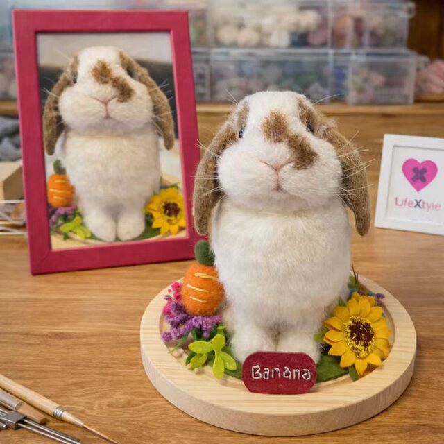 羊毛フェルト そっくり ペット オーダーメイド｜写真から作る ペット
