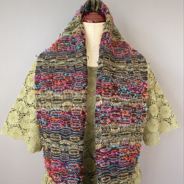 {いらっしゃいませ様 リクエスト 3点 まとめ商品ハンドメイド★手織りスヌード Kusamomiji〉手織りスヌード | iichi 日々の暮らしを心地よくする