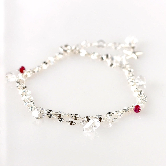 Lueur Argentée（リュール・アルジャンテ）— 銀のきらめきブレスレット