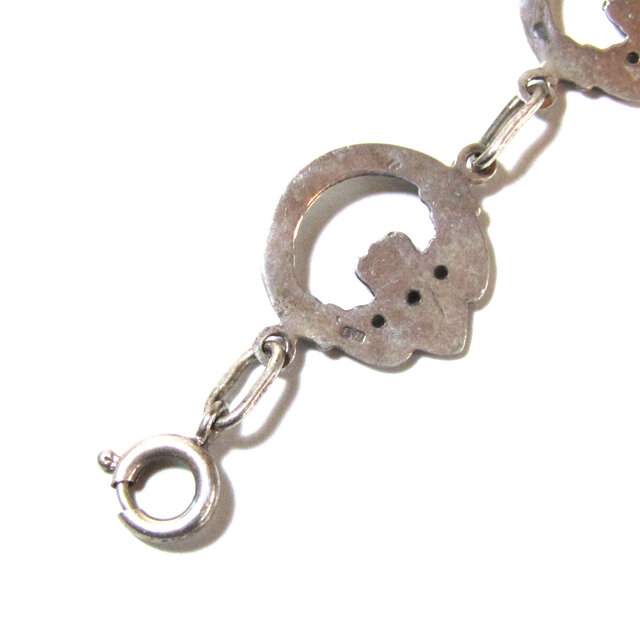 ヴィンテージ アイルランド クラダ シルバー ブレスレット STERLING