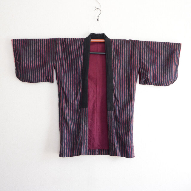 生地たっぷり♪ビンテージモスリンの襦袢　着物　野良着　japan vintage 野良着 古布 木綿 刺し子 着物 リメイク素材 ハンドメイド